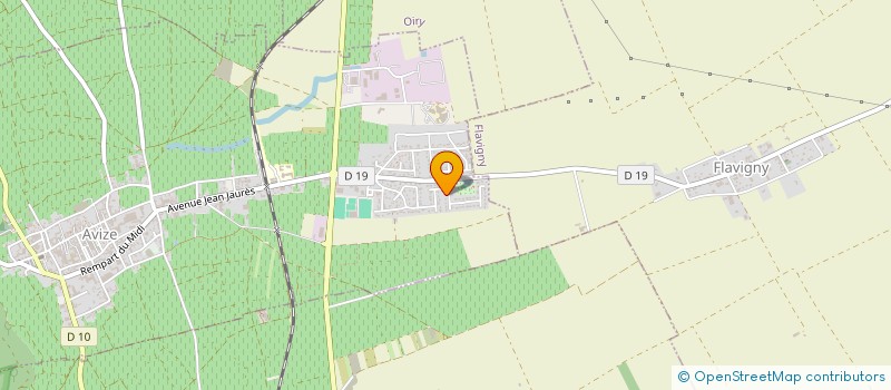 localisation de l'entreprise L'OREE DU BOIS  BLANCS-COTEAUX