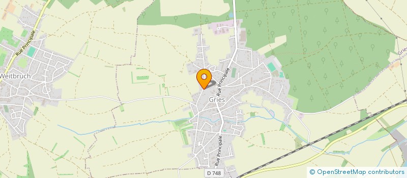 localisation de l'entreprise L'OREE DU BOIS  GRIES