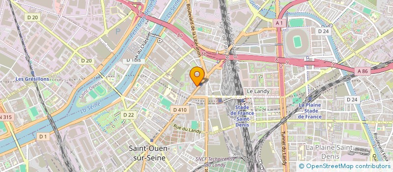 localisation de l'entreprise L'OREE DU CANAL à SAINT-DENIS