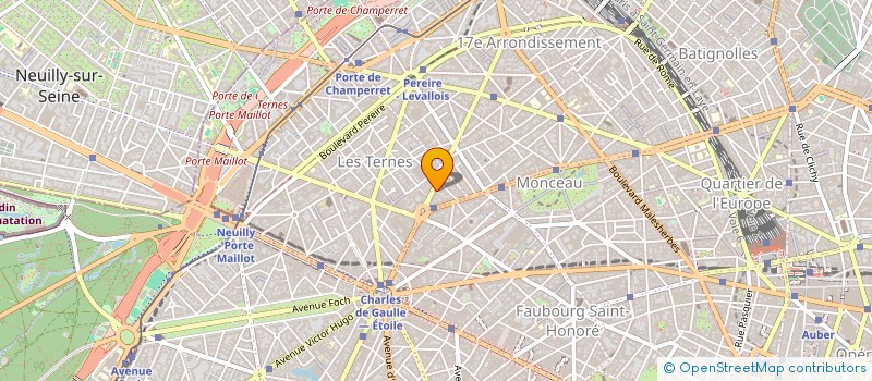 localisation de l'entreprise L OREE DU GOLF à PARIS
