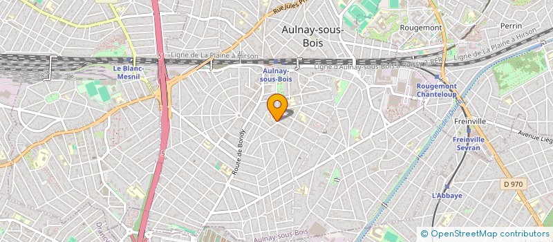 localisation de l'entreprise L'OREE DU JADE à AULNAY-SOUS-BOIS