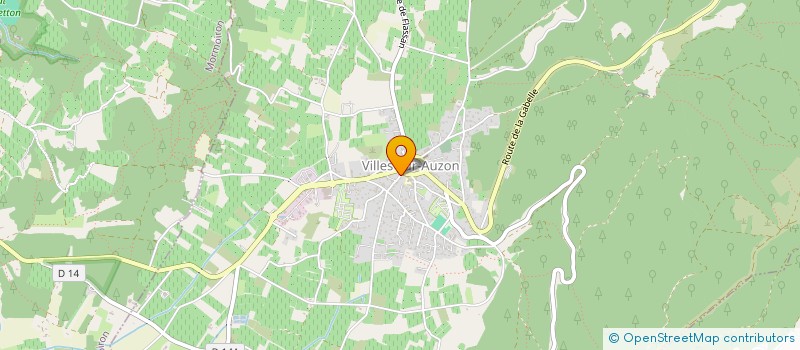 localisation de l'entreprise L'OREE DU MONT VENTOUX  VILLES-SUR-AUZON