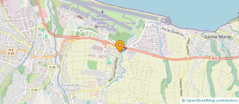 localisation de l'entreprise L'OREE DU PARC  SAINTE-MARIE