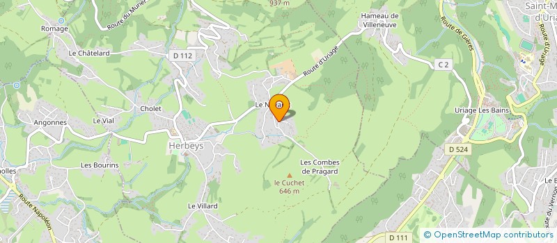 localisation de l'entreprise L'OREE DU PARC  HERBEYS