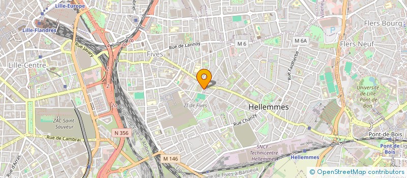 localisation de l'entreprise L'OREILLE BALADEUSE  LILLE