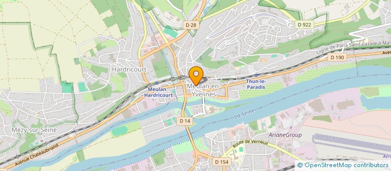 localisation de l'entreprise L'OREILLE EN FETE  MEULAN-EN-YVELINES