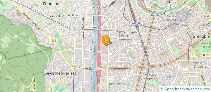 localisation de l'entreprise L'OREILLE EN FRICHE à GRENOBLE