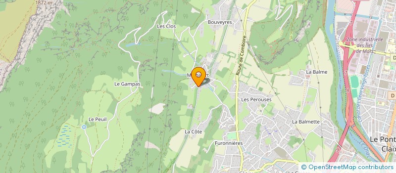 localisation de l'entreprise L'OREILLE EN L'AIR  CLAIX