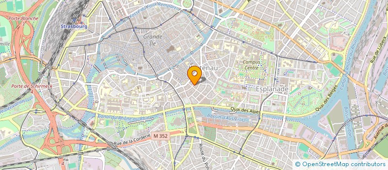 localisation de l'entreprise L'OREILLE EQUITABLE à STRASBOURG