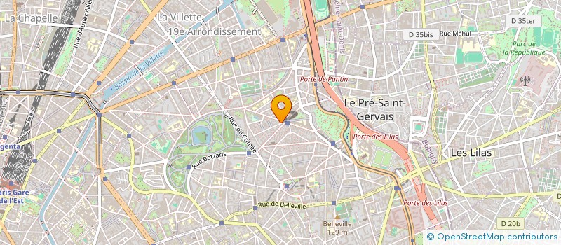 localisation de l'entreprise L'OREILLE VAGABONDE  PARIS