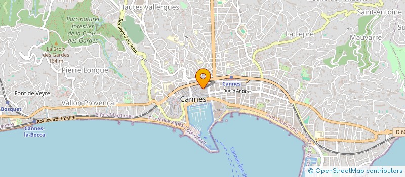 localisation de l'entreprise L ORENT BIJOUX à CANNES