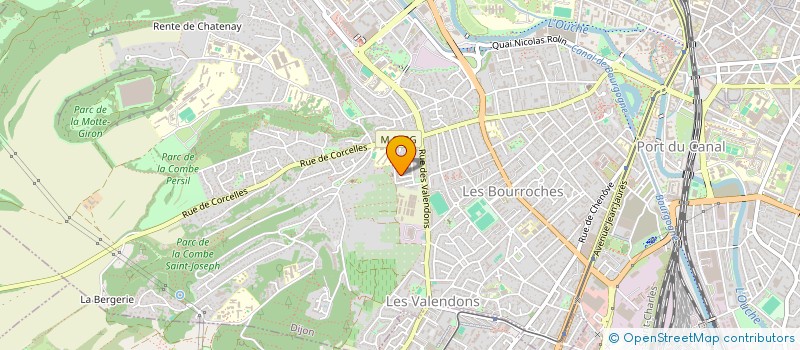 localisation de l'entreprise L'ORENZO à DIJON