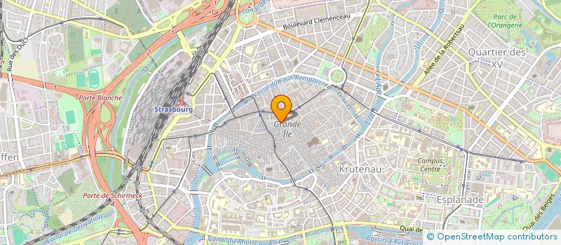 localisation de l'entreprise L'ORFEVRE à STRASBOURG