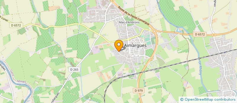 localisation de l'entreprise L ORGANEAU  AIMARGUES