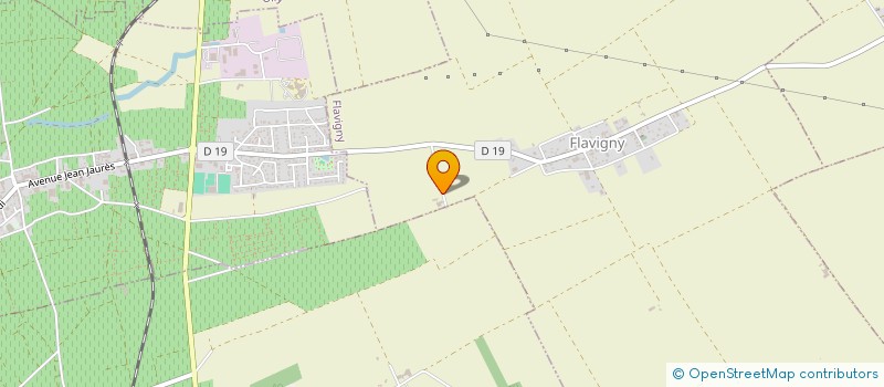 localisation de l'entreprise L'ORGE FLEUR  BLANCS-COTEAUX