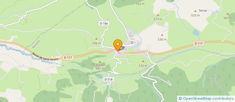localisation de l'entreprise L'ORGE FOLLE à RIMONT