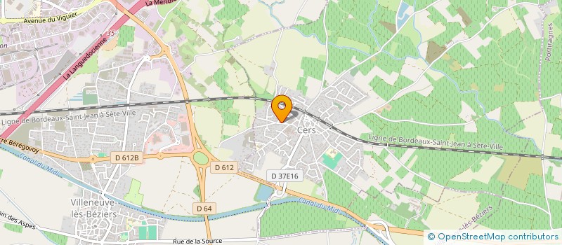 localisation de l'entreprise L' ORGUE DE BARBARIE  CERS