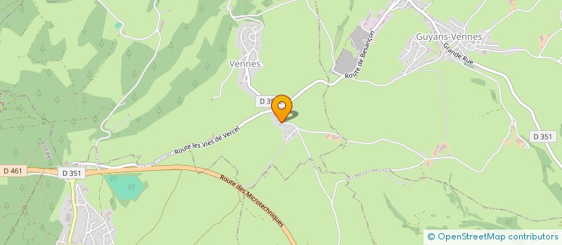 localisation de l'entreprise L'ORICAMPIENNE  VENNES