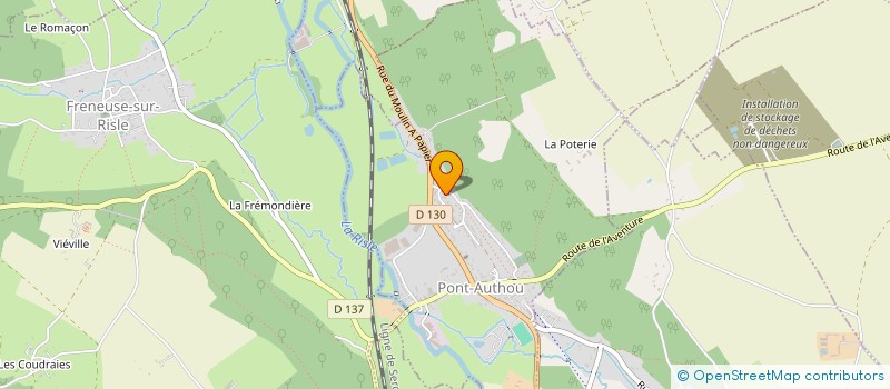 localisation de l'entreprise L'ORICHALQUE  PONT-AUTHOU