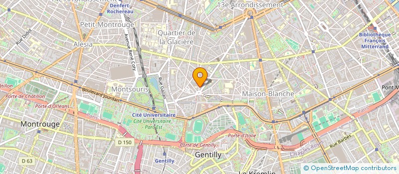 localisation de l'entreprise L'ORIENT à PARIS