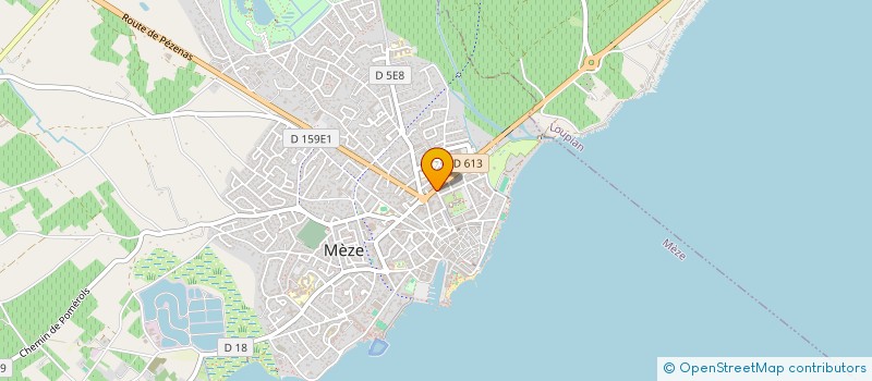 localisation de l'entreprise L'ORIENT à MEZE