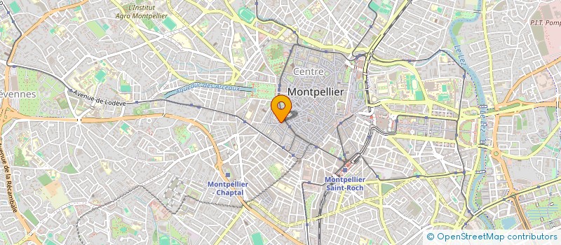 localisation de l'entreprise L'ORIENT  MONTPELLIER