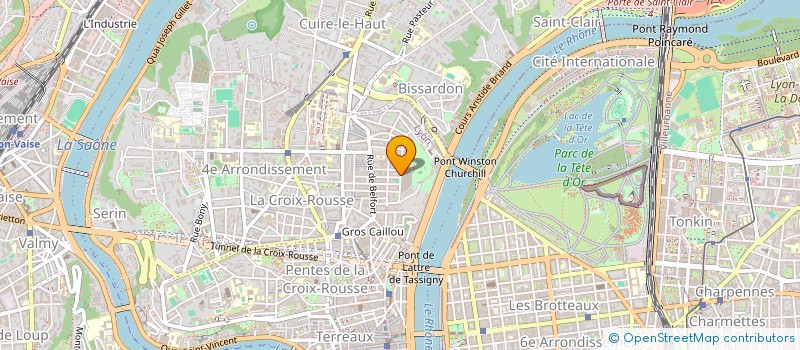 localisation de l'entreprise L'ORIENT A LYON à LYON