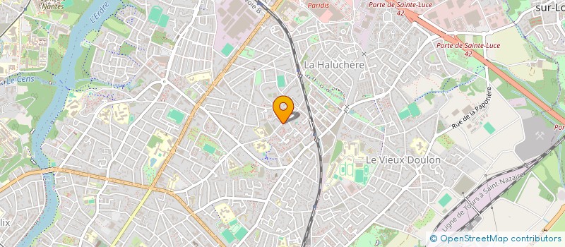 localisation de l'entreprise L ORIENT DE NANTES à NANTES