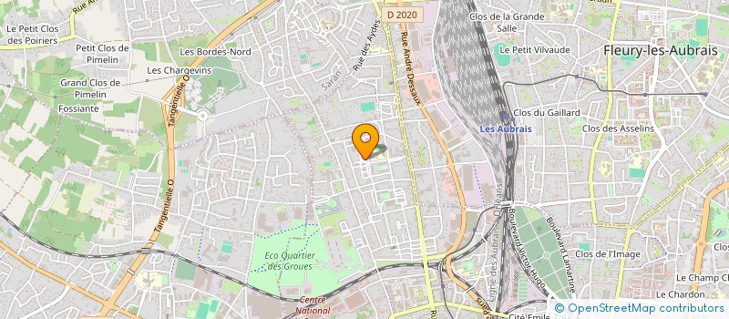 localisation de l'entreprise L'ORIENT DKLS à ORLEANS