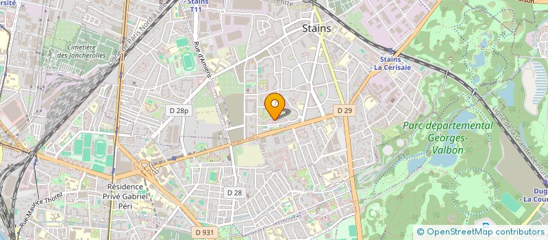 localisation de l'entreprise L'ORIENT EXOTIQUE à STAINS