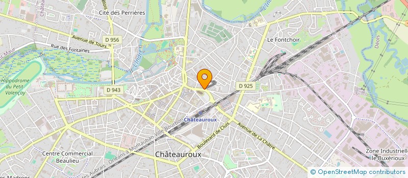 localisation de l'entreprise L'ORIENT EXPRESS à CHATEAUROUX