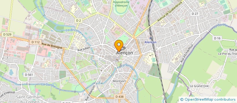 localisation de l'entreprise L'ORIENT KEBAB à ALENCON