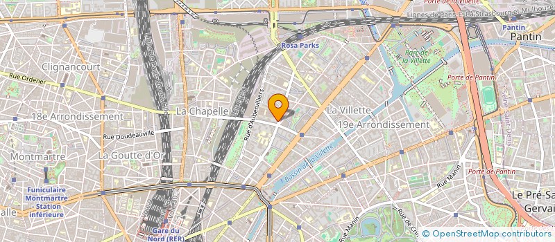 localisation de l'entreprise L'ORIENT SERVICES  PARIS