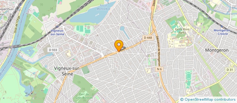 localisation de l'entreprise L ORIENTAL à VIGNEUX-SUR-SEINE