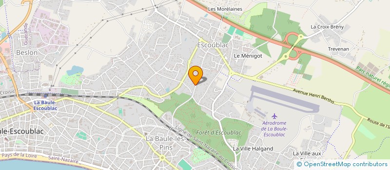 localisation de l'entreprise L'ORIENTAL à LA BAULE-ESCOUBLAC