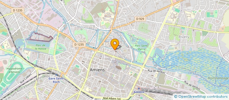 localisation de l'entreprise L'ORIENTAL à AMIENS