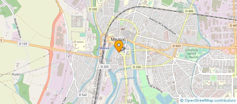 localisation de l'entreprise L'ORIENTAL à MEAUX