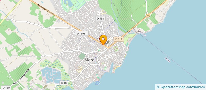 localisation de l'entreprise L'ORIENTAL à MEZE