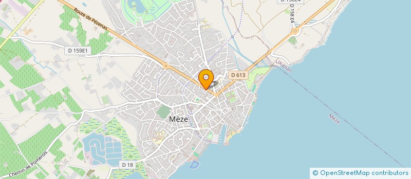 localisation de l'entreprise L'ORIENTAL AVENUE à MEZE