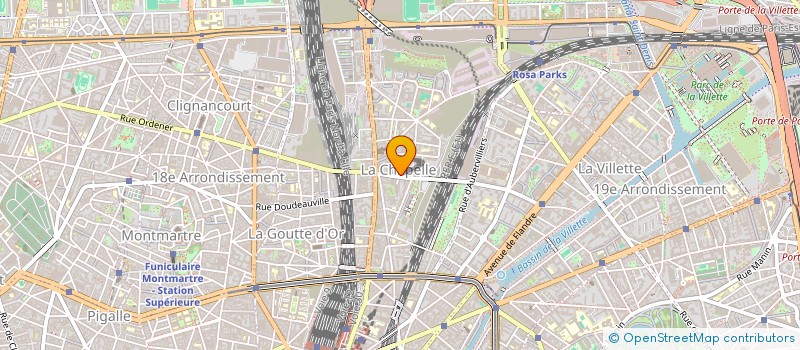 localisation de l'entreprise L'ORIENTAL DELICES à PARIS