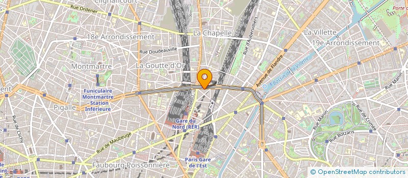 localisation de l'entreprise L'ORIENTAL DELICES SARL à PARIS