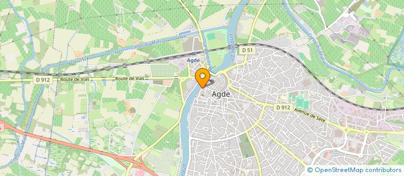 localisation de l'entreprise L'ORIENTAL GRILL  AGDE