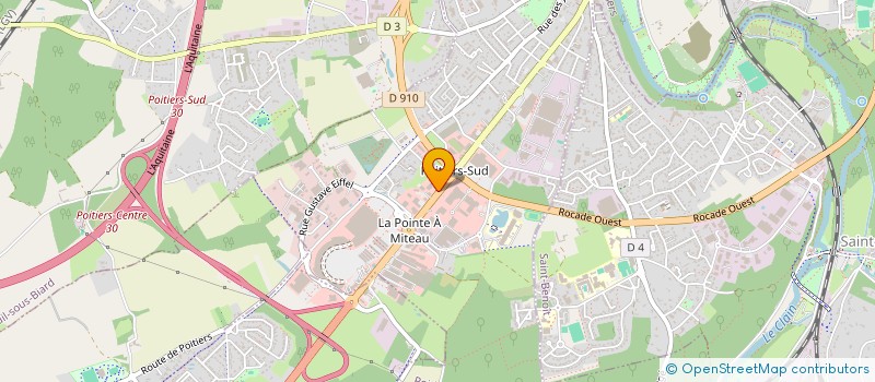 localisation de l'entreprise L'ORIENTAL HAMMAM à POITIERS