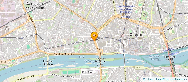 localisation de l'entreprise L ORIENTALE à ORLEANS