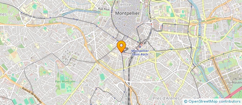 localisation de l'entreprise L'ORIENTALE COIFFURE à MONTPELLIER