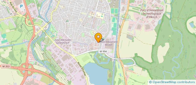 localisation de l'entreprise L'ORIGIN IMMOBILIERE  OSTWALD