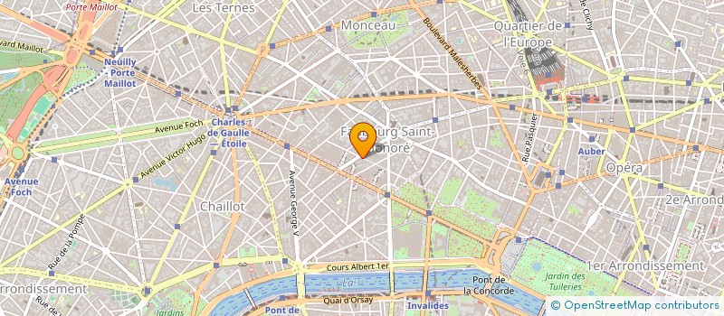 localisation de l'entreprise L'ORIGINAL à PARIS