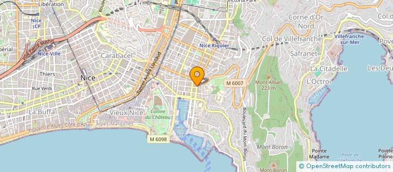 localisation de l'entreprise L'ORIGINALE à NICE