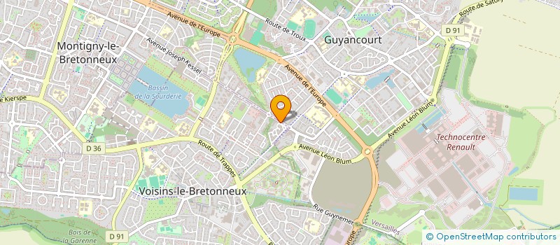 localisation de l'entreprise L'ORIGINEL à VOISINS-LE-BRETONNEUX