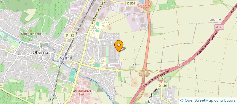 localisation de l'entreprise L'ORIGINEL  OBERNAI